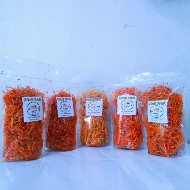 Kriwil Kriuk - Stik Singkong Daun Jeruk