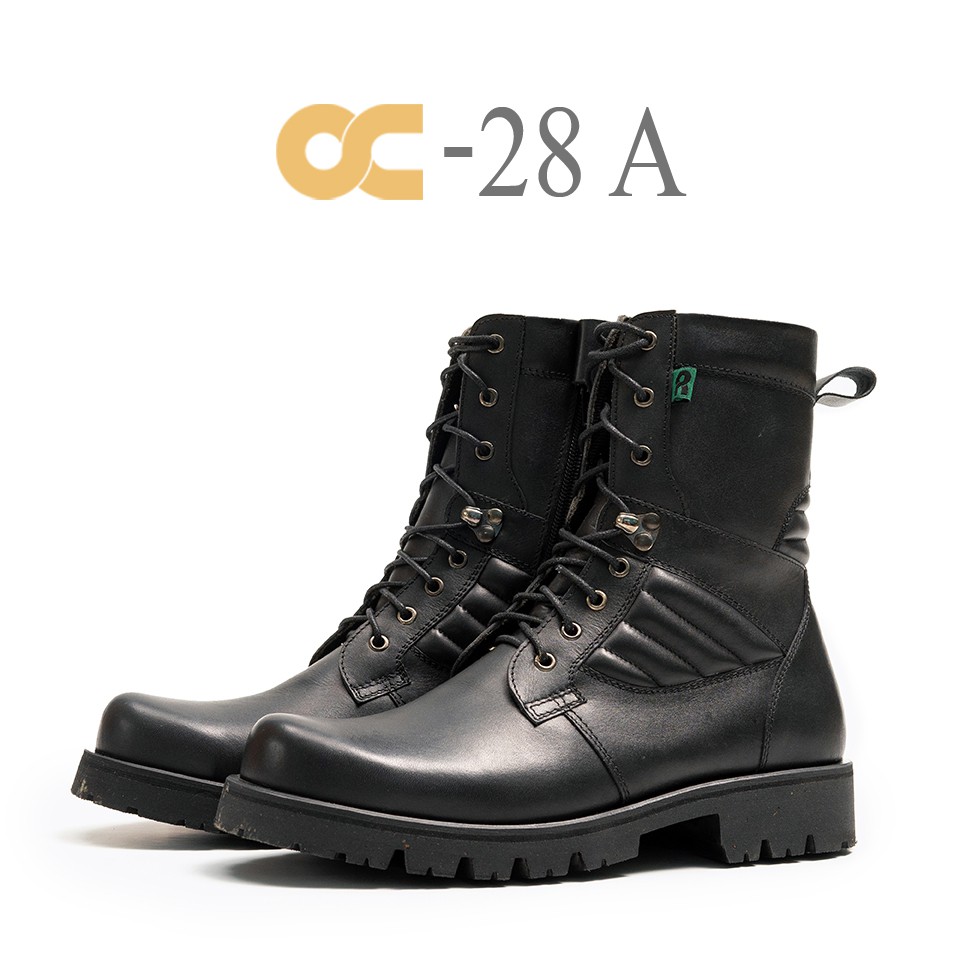 SEPATU PDL SAFETY KULIT ASLI BOOT OC-28A / SEPATU BOOT DINAS LAPANGAN