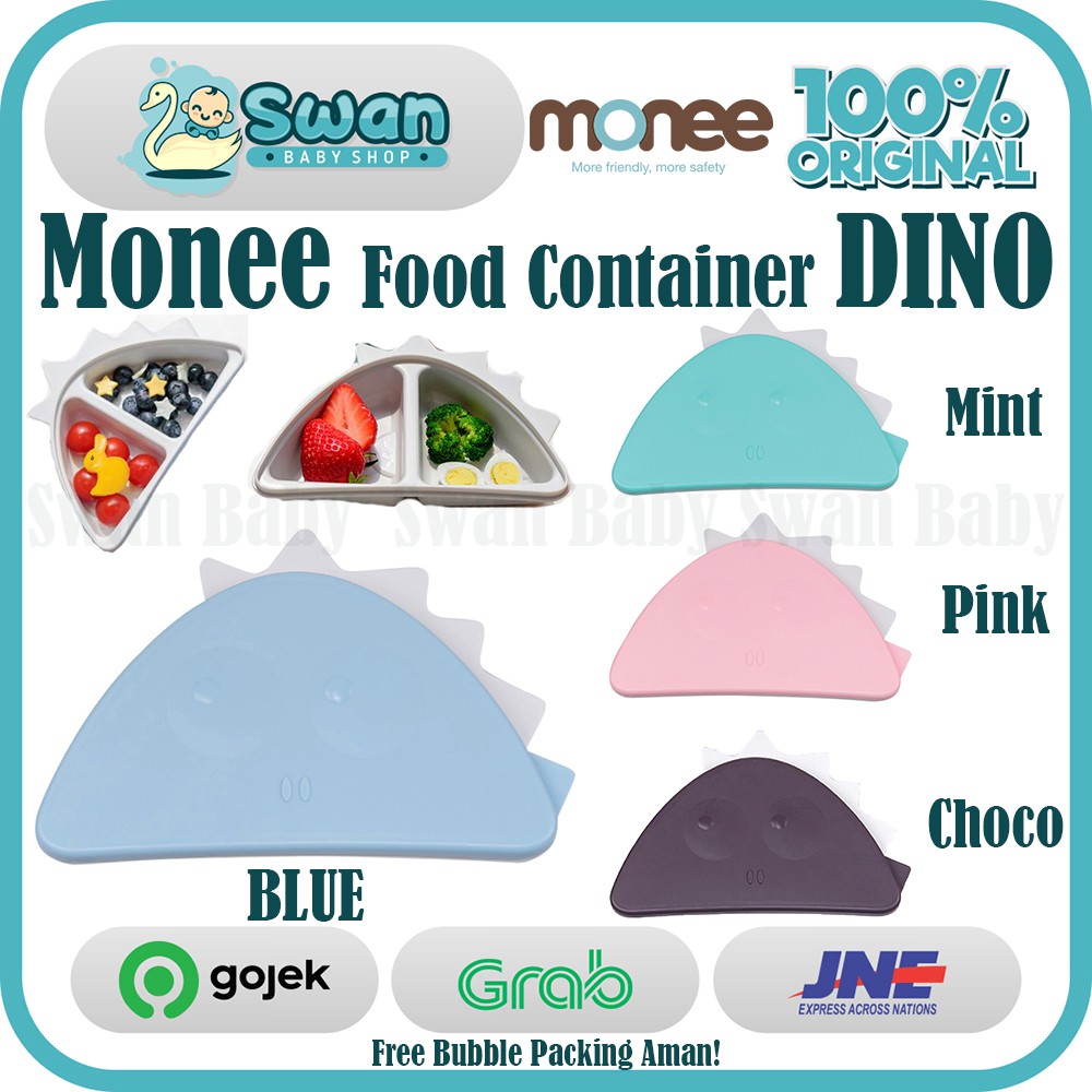 Monee Dinosaur Food Storage Container / Container Makanan Bayi