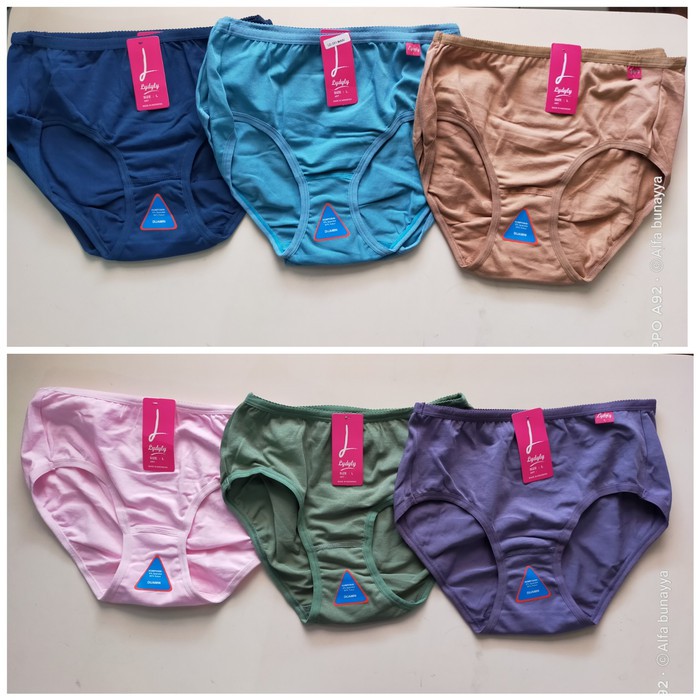 SET 6 Celana Dalam Wanita - CD LYDYLY - Pakaian Dalam - Underwear L011