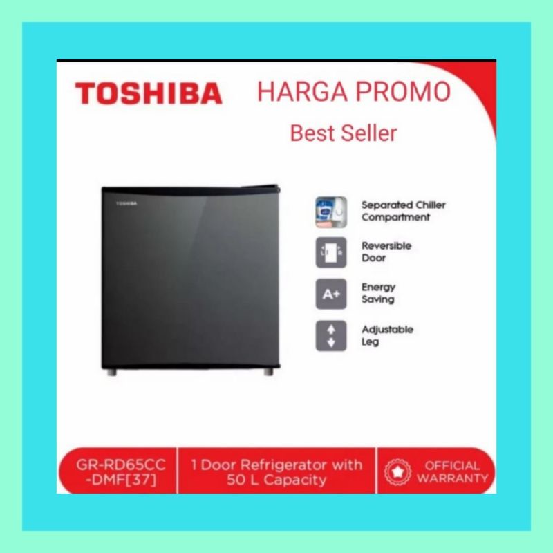 Kulkas Mini Portable TOSHIBA RD65cc