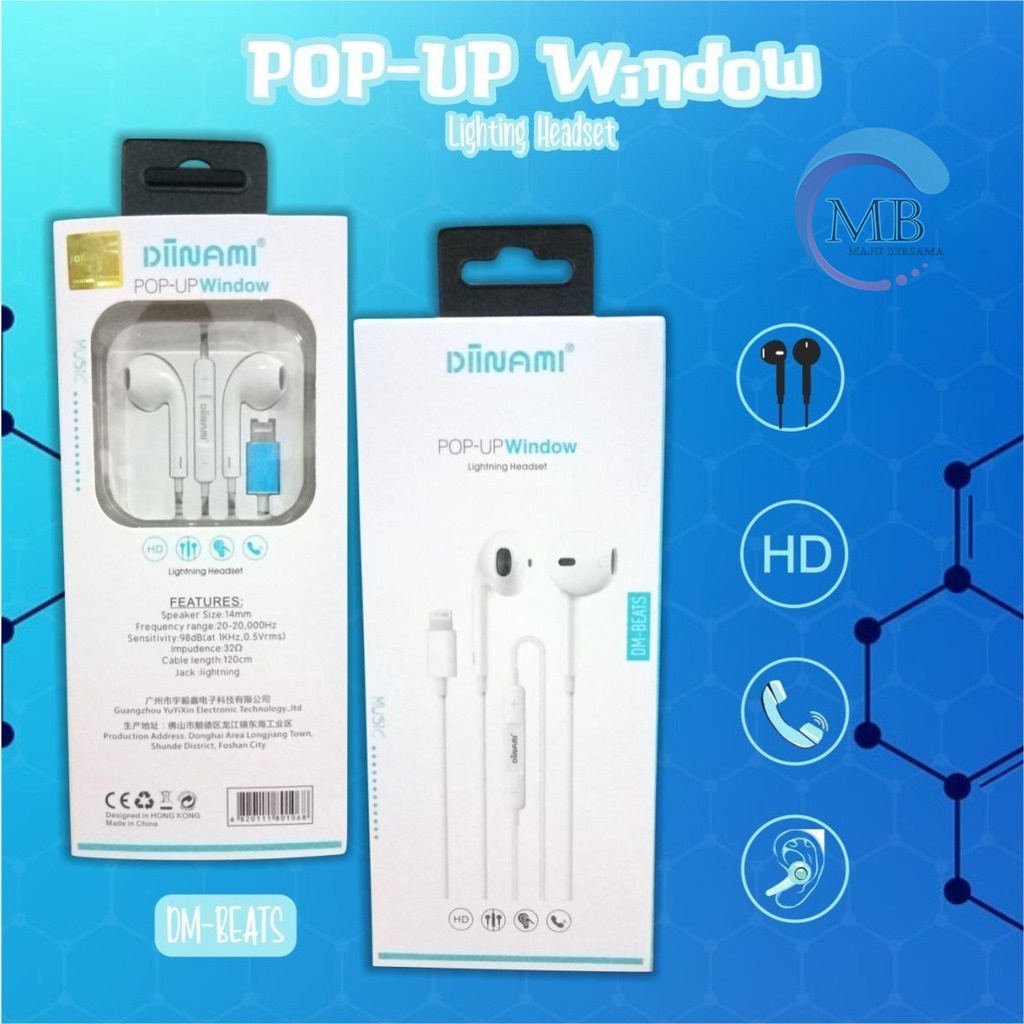 Bm033 Headset headsfree Hf earphone Beats DIINAMI i pone 7G 7+ 8G 8+ X XR XS MAX 11 11 pro 11 pro Max 12mini 12 12 pro 12 pro Max 13 mini 13 13 pro 13 pro Max 14 14+(Max) 14 pro 14pro Max MB2813