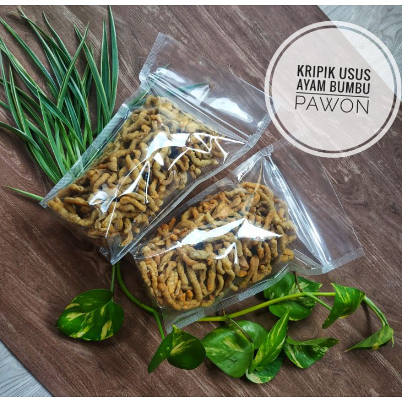 

[COD] - Kripik Usus Ayam Bumbu Pawon