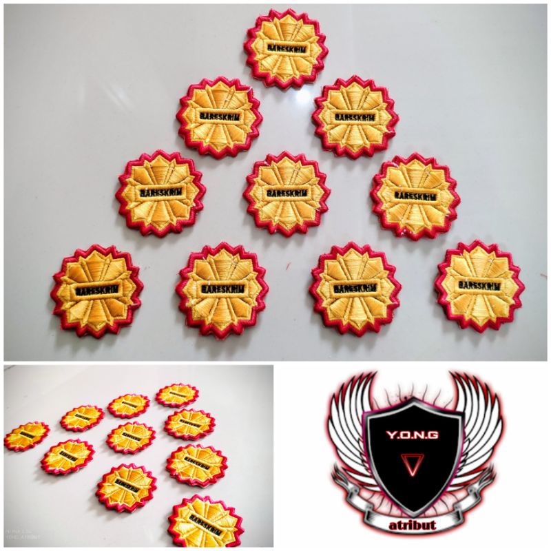 ⭐⭐⭐⭐⭐ATRIBUT PDL PIN BARESKRIM POLRI TIMBUL