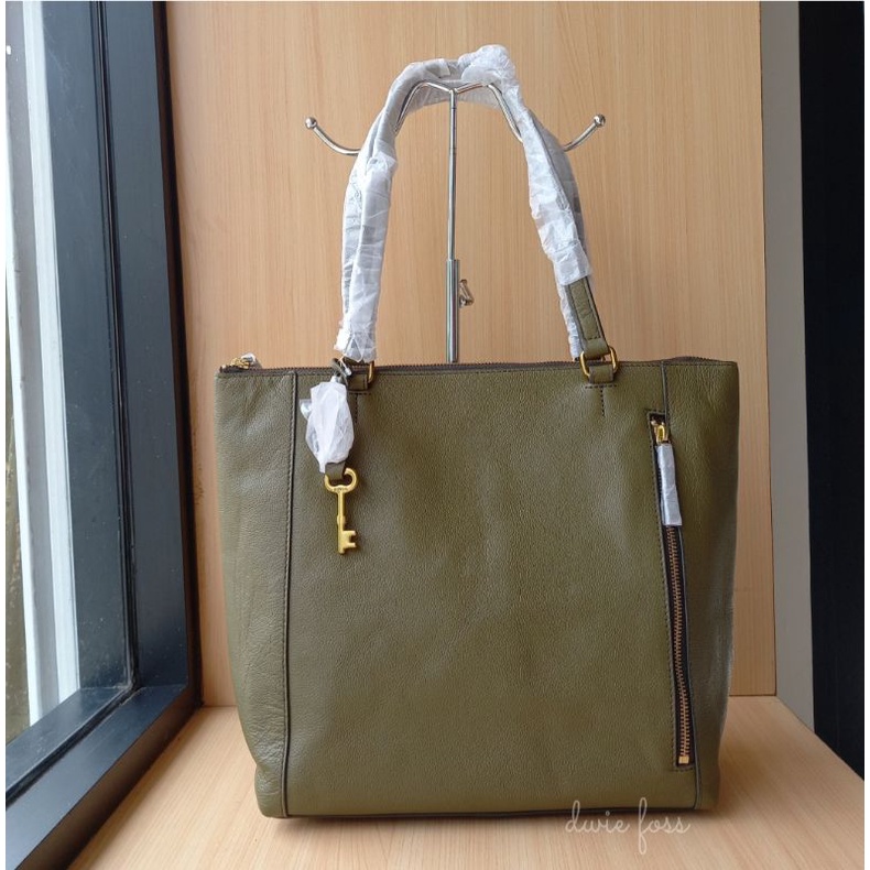 Tas Fossl Tara Shopper Green Moss Original