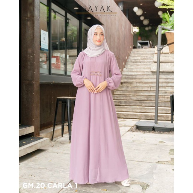 Carla Dress Original by Sayak  /  Dress Sayak Carla GM.20  Original  / Dress Sayak satu group dengan