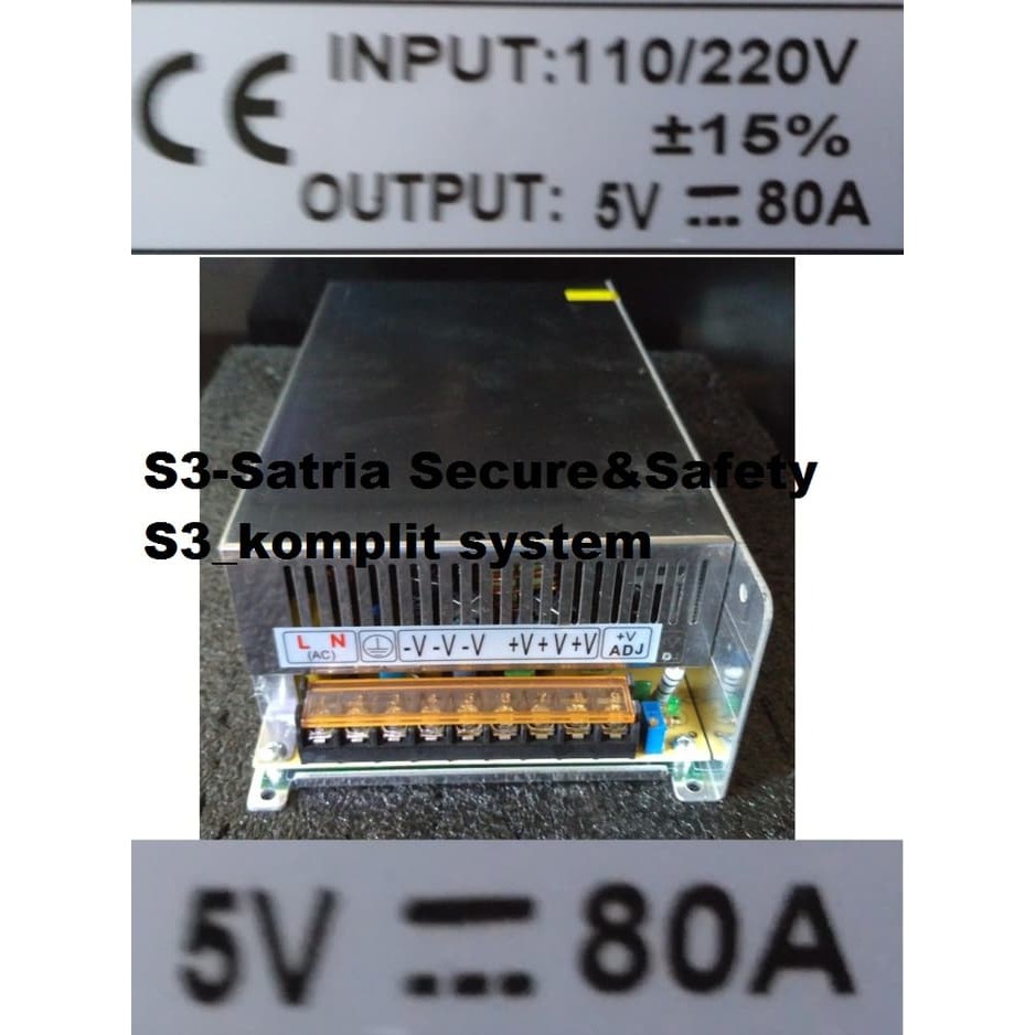 Power supply 5V 80A switching