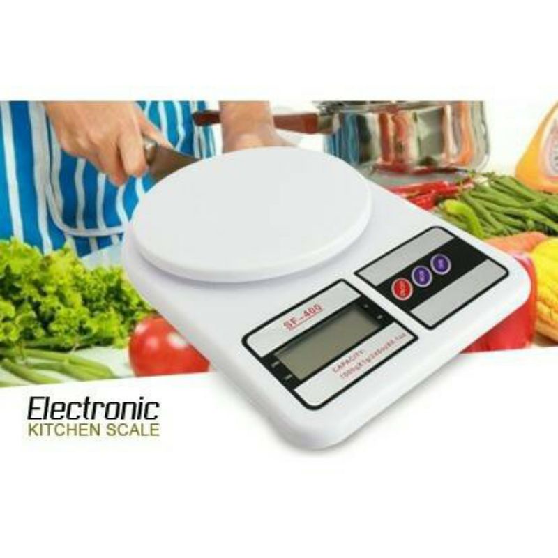 Timbangan Dapur Digital / Timbangan 10 KG SF-400 / Electronic Kitchen Scale