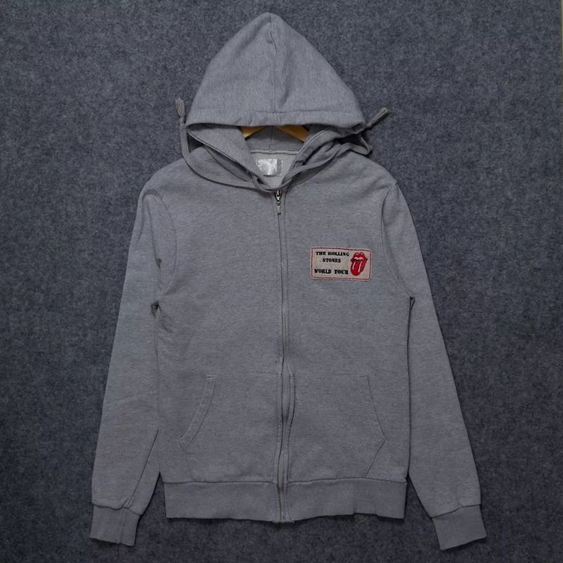 ZIPPER HOODIE ROLLING STONE SECOND ORIGINAL