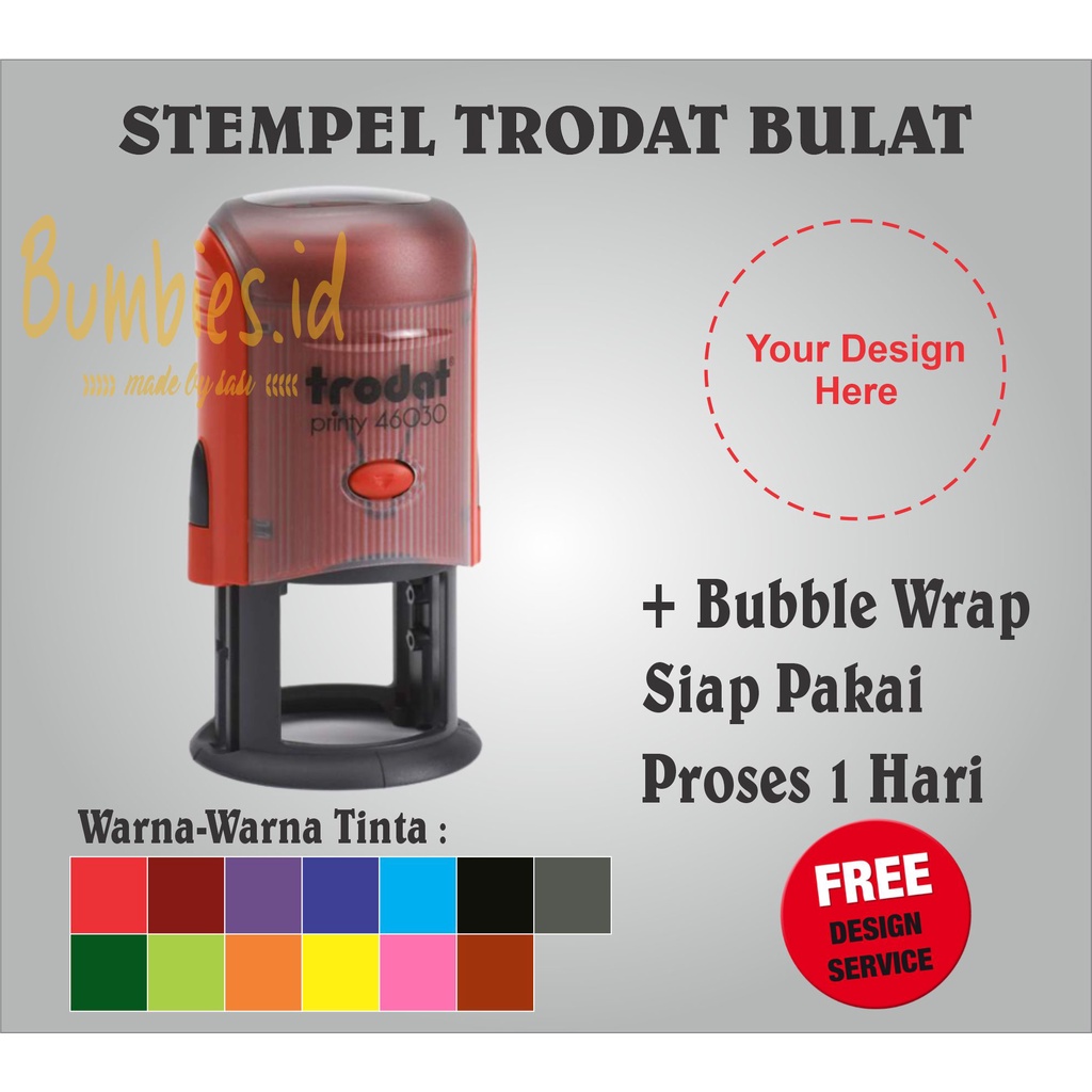 

Stempel Trodat Bulat | Stempel Praktis | Stempel otomatis | Bulat Kecil | Bulat Besar Lingkaran | Stempel Bundar
