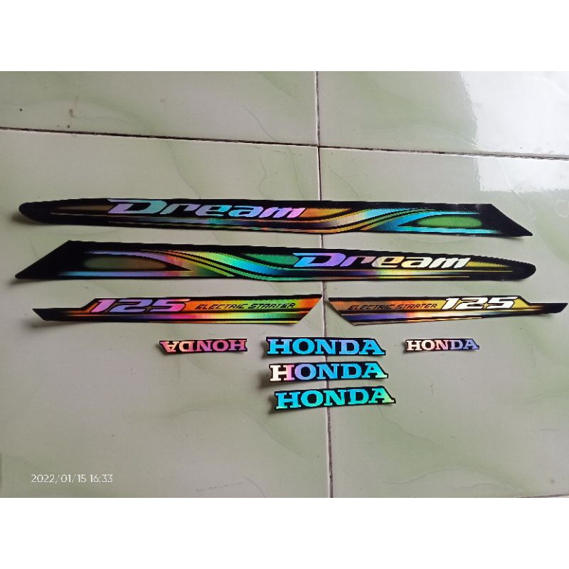 striping custom Honda dream 125 / kirana