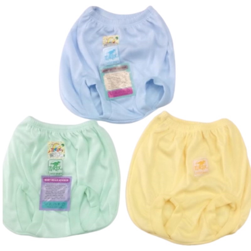 3 pc Celana pop Newborn tirex 0-6 bulan