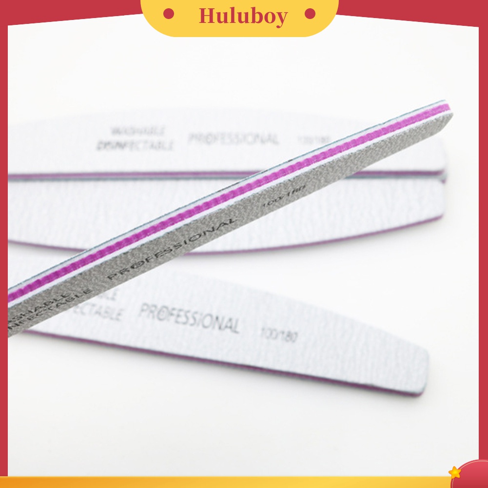 Huluboy Huluboy♡ Alat Kikir Kuku Mini Bahan Busa Untuk Manicure