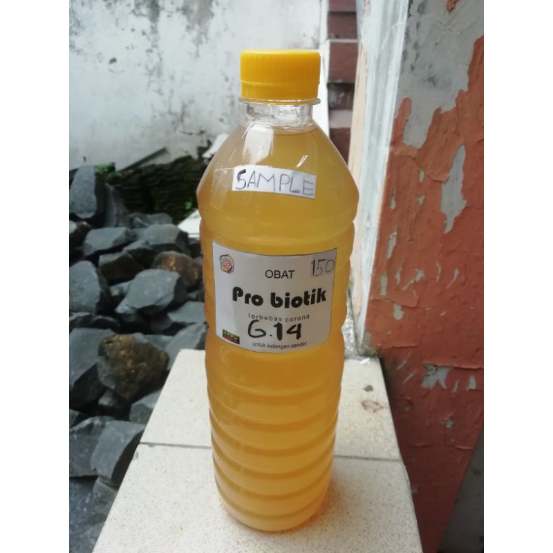 PROBIOTIK G14/B14 Anti Kanker, Tumor, 1LITER prof, sukardi