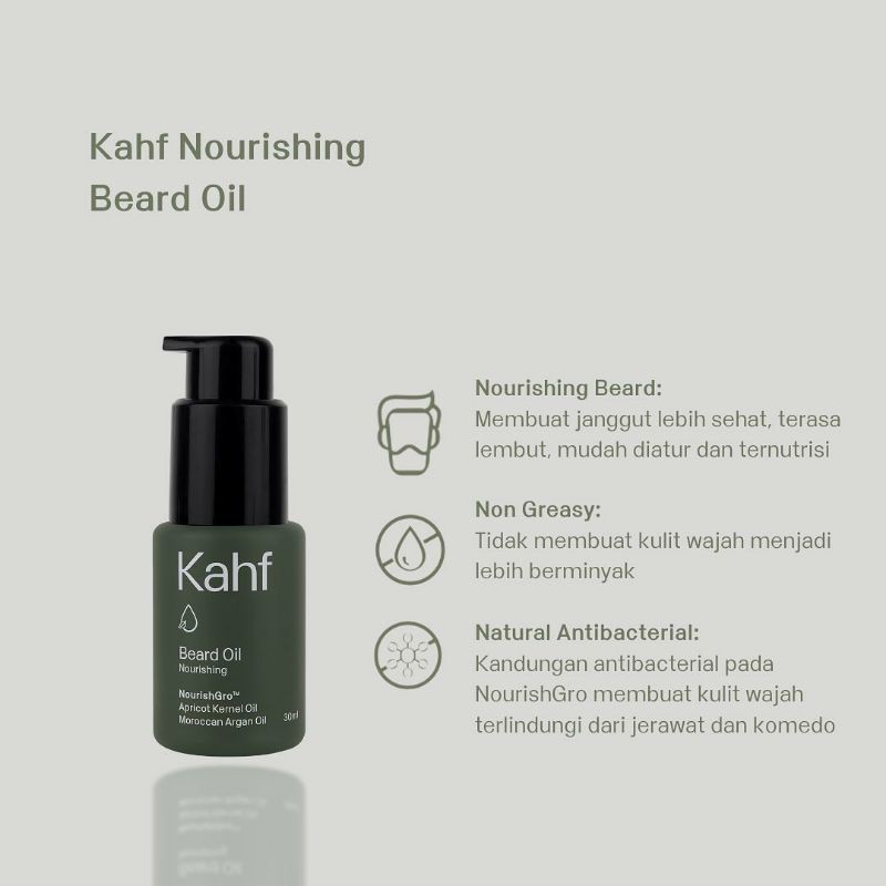 Kahf Nourishing Beard Oil 30 ml