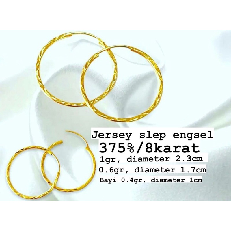 ANTING EMAS ASLI TERMURAH KADAR 375/8K