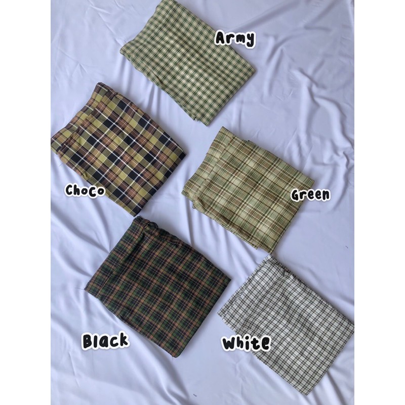 [READY SIAP KIRIM SEMUA WARNA] ROK TARTAN TARTAN SKIRT [ROK KOREA TARTAN] ROK KOTAK KOTAK ROK PANJANG SPAN