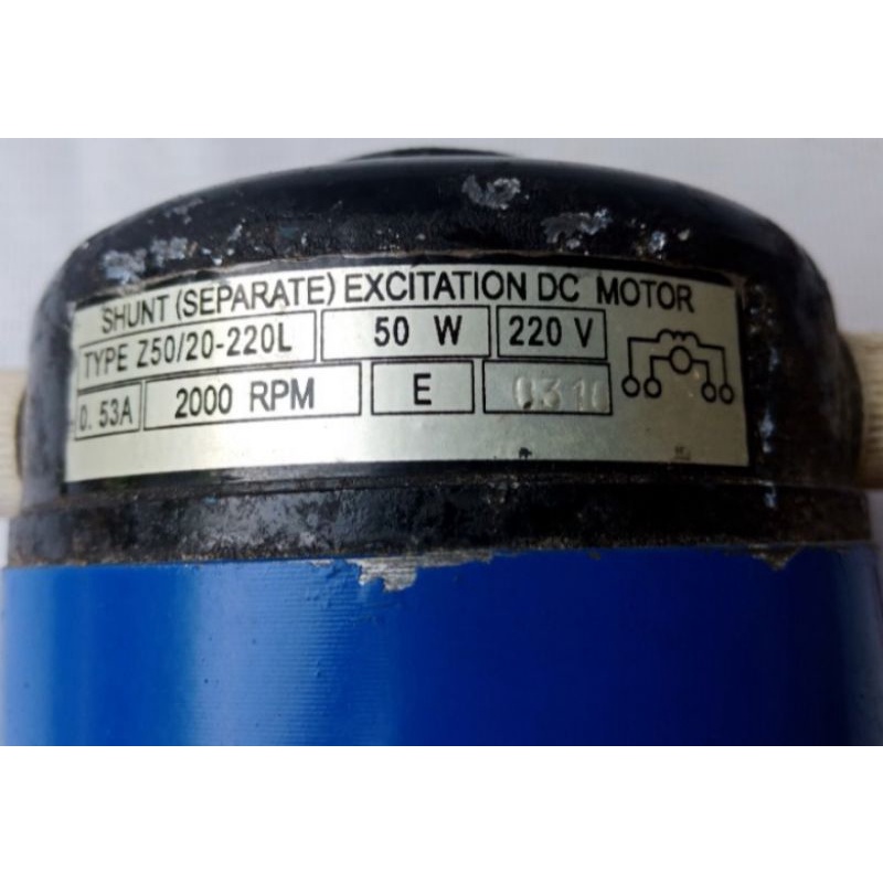 Dc Motor Brushead 220V