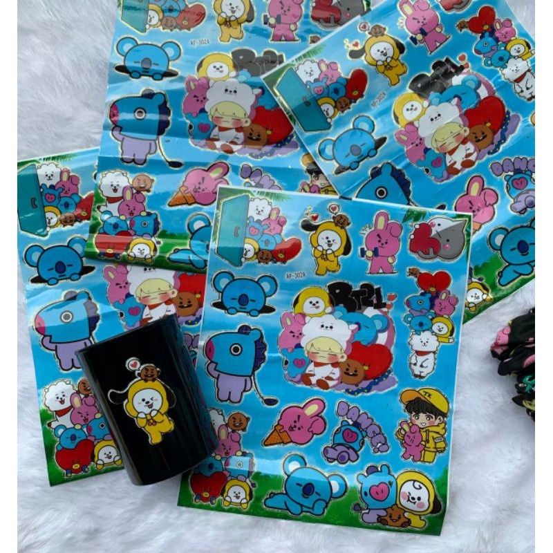 

[BISA COD] Stiker BT21 set stiker BT21