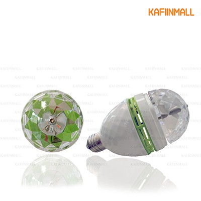 RGB 5W 5LED LAMPU DISCO LED FITTING E27 TUMBLR MINI OTOMATIS DISCO WARNA WARNI / LAMPU SUNSET / LAMPU BOHLAM WARANA HIAS