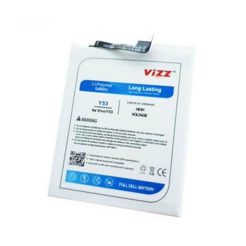 Baterai Original Vizz Double Power Vivo Y53