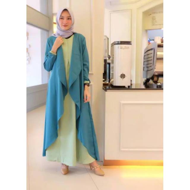 Gamis Muslim/ Mizuki maxi / gamis terbaru/ Dress Muslim