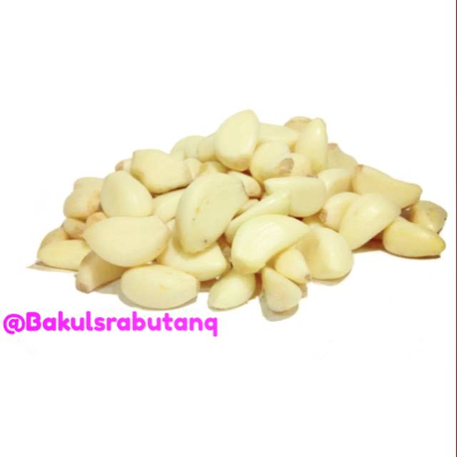 

Bawang putih kupas 250gram