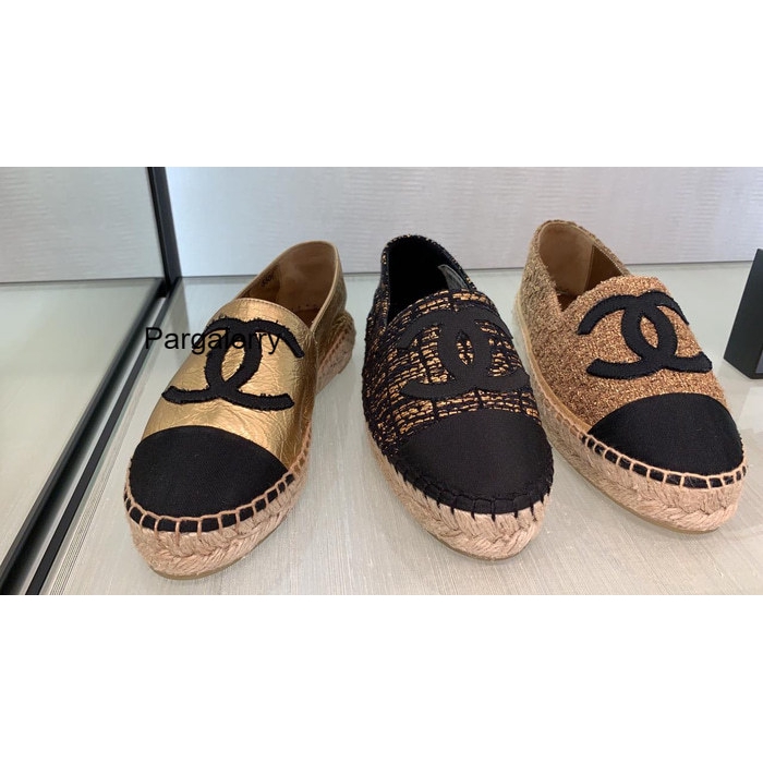 Harga sepatu hot sale chanel espadrilles