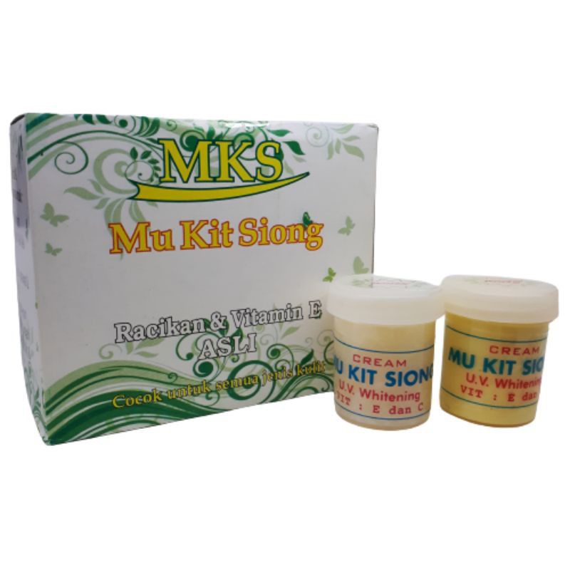 Cream Pemutih Wajah CREAM MKS Siang Dan Malam ECER