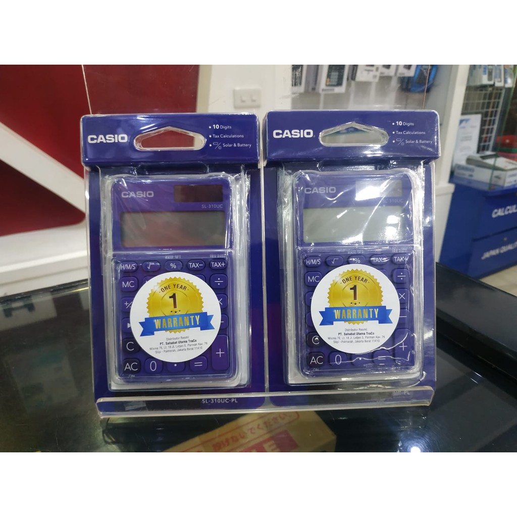 

JUAL KALKULATOR MERK CASIO SL-31DUC