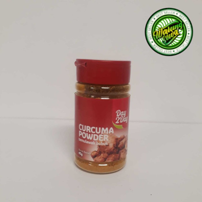

day 2 day curcuma powder - temulawak bubuk 45gr