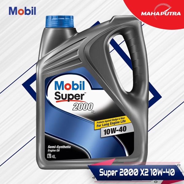 Mobil Super 2000 X2 10W-40 (4L) Oli Mesin