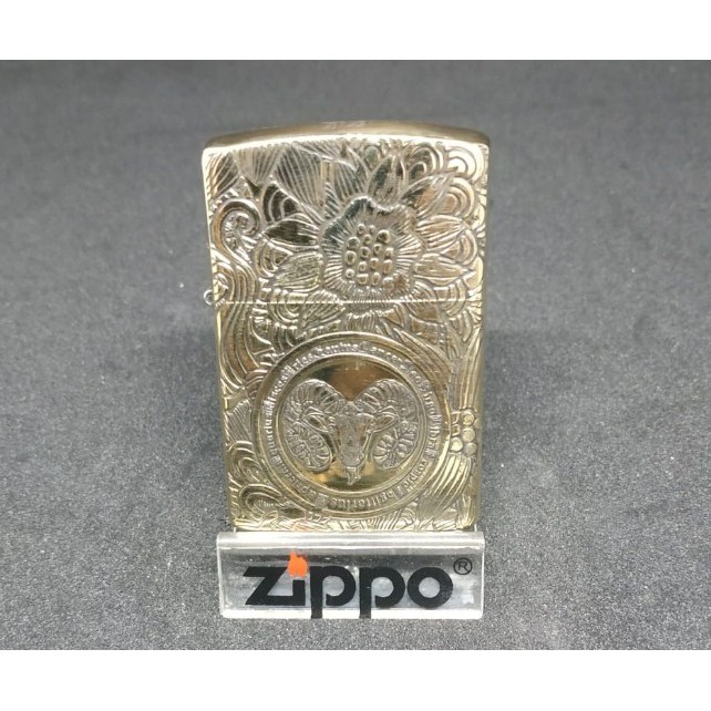 KOREK Zorro Original Ukir Zodiak Domba