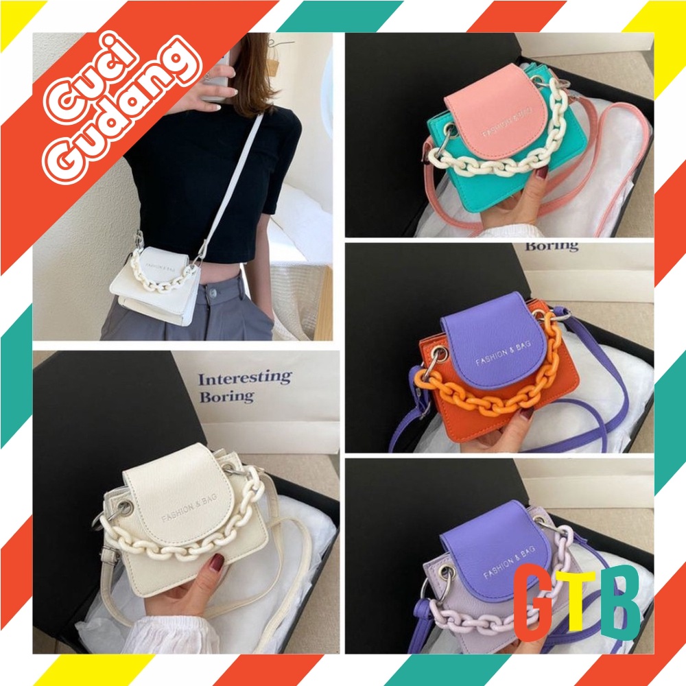 ❤️GTB❤️  SlingBag Mini Fashion Wanita Import - Wanita Casual Selempang High Quality W160