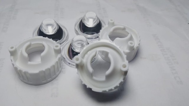 2PCS [DSP-9224] LENSA POLOS 30 DERAJAT + CASING KAKI PUTIH