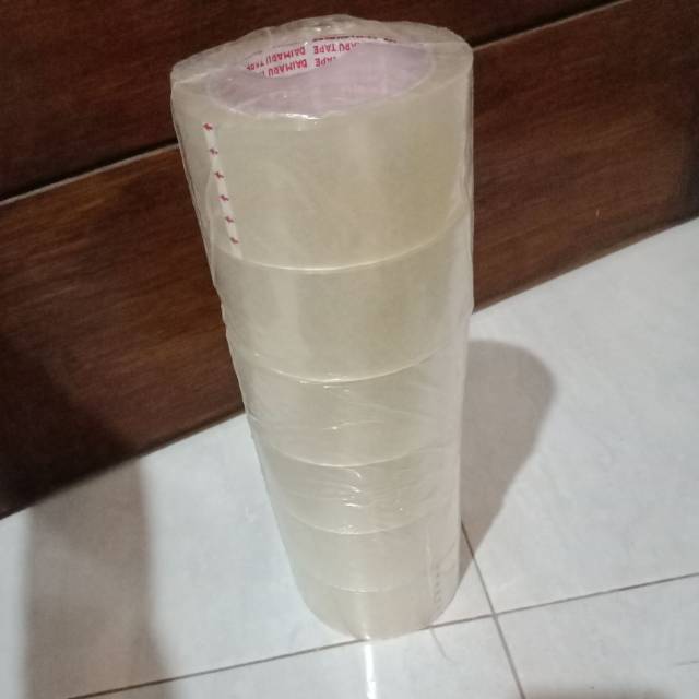 Lakban daimaru bening 50yard ori