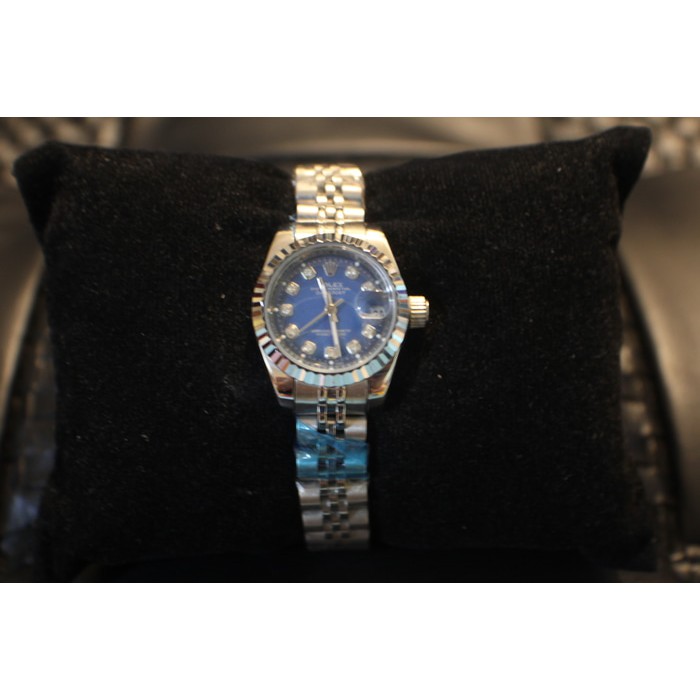 Jam Tangan Rolex Blue Date Just Oyster Perpetual Size Small
