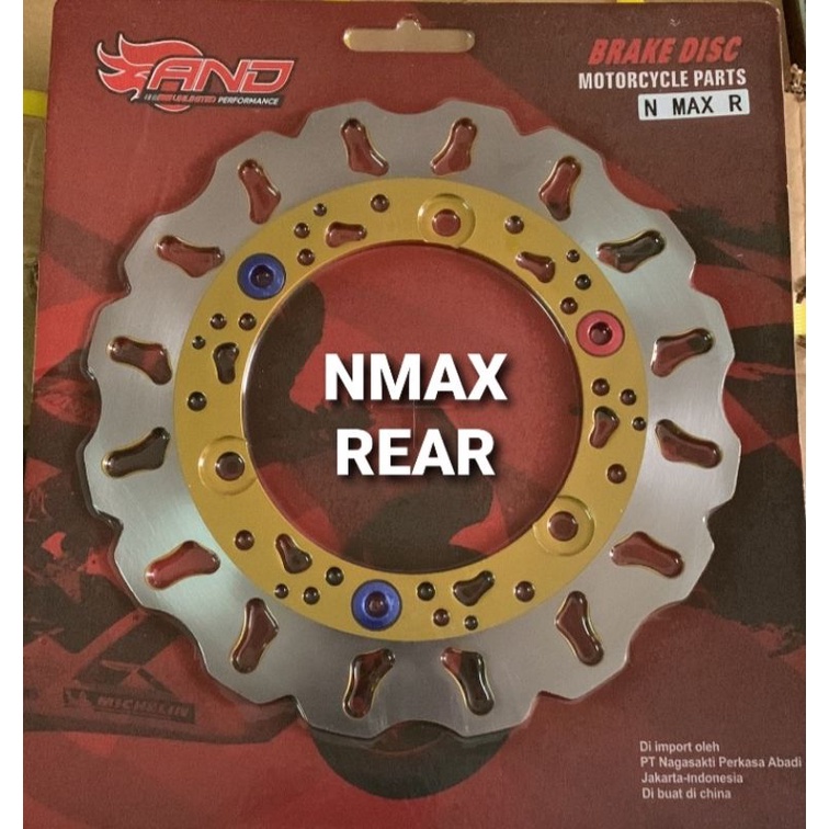 DISC CAKRAM REM NMAX OLD NEW DEPAN DAN BELAKANG UK DISC STANDAR MODEL DISC DAYTONA GRIGI NMAX