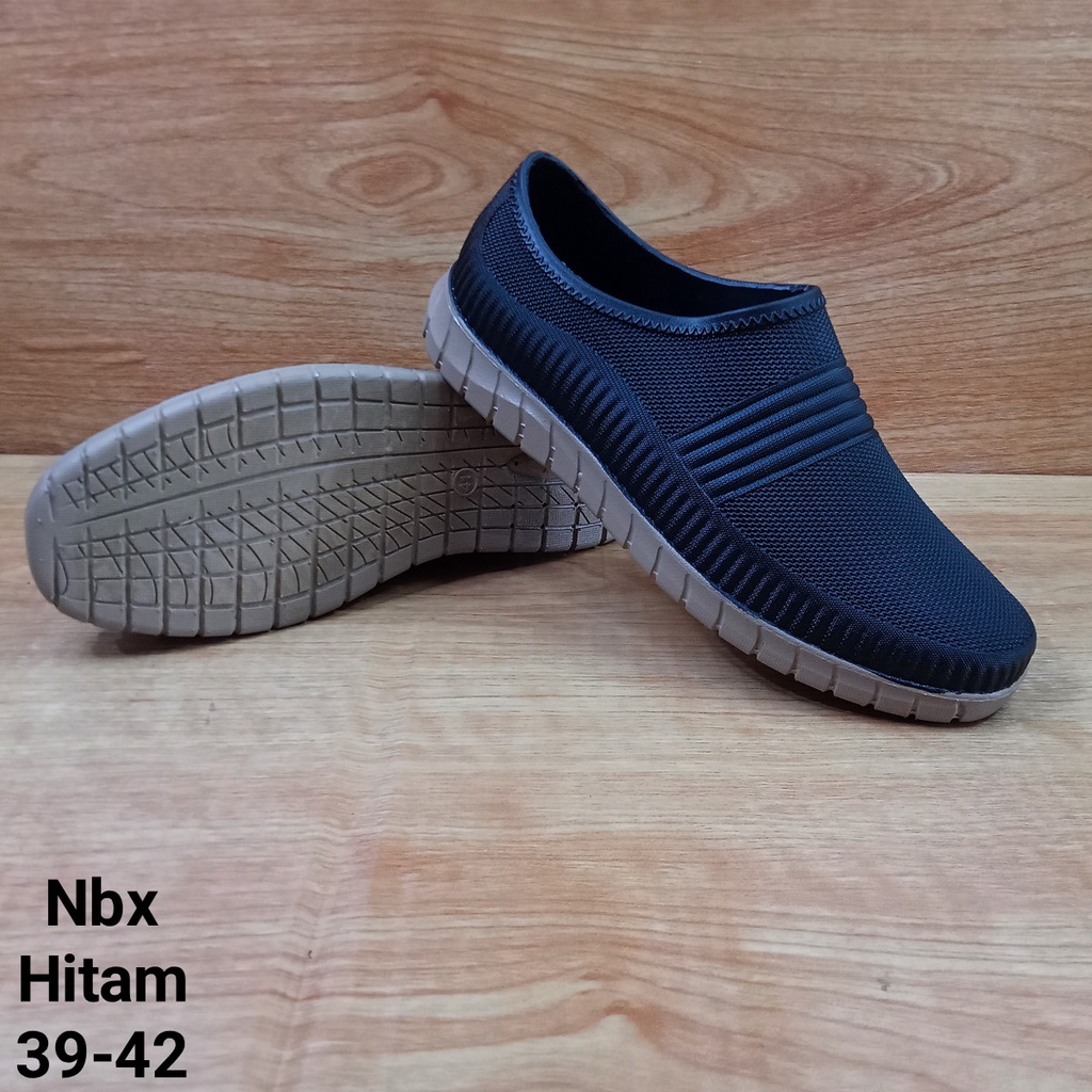 (COD) Sepatu Karet Pantofel Formal Pria Anti Air ATT NBX 663