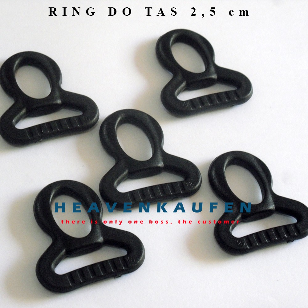 Ring DO Tas 2,5 cm Plastik Kuat Murah