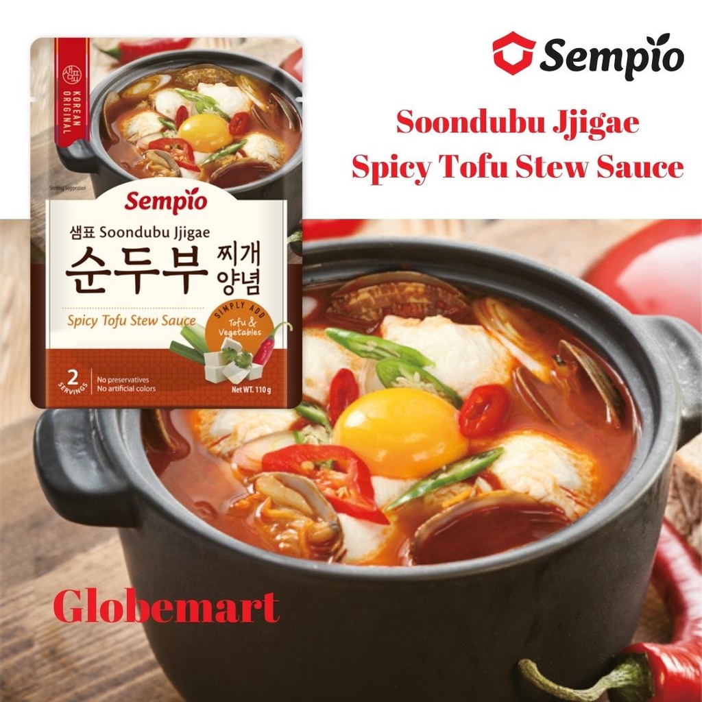 

Sempio Soondubu Jjigae /Spicy Tofu Stew Sauce 110gr