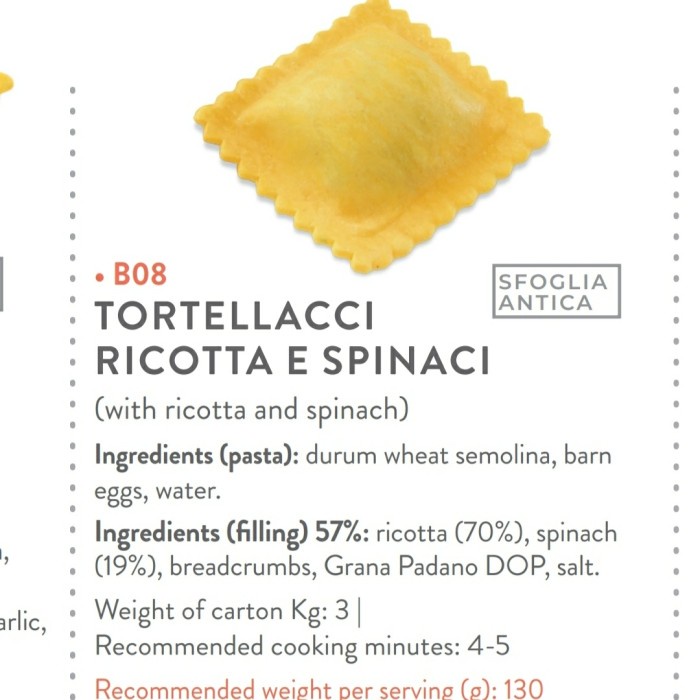 

Pasta-Aneka- Ravioli Ricotta Spinach -Aneka-Pasta.