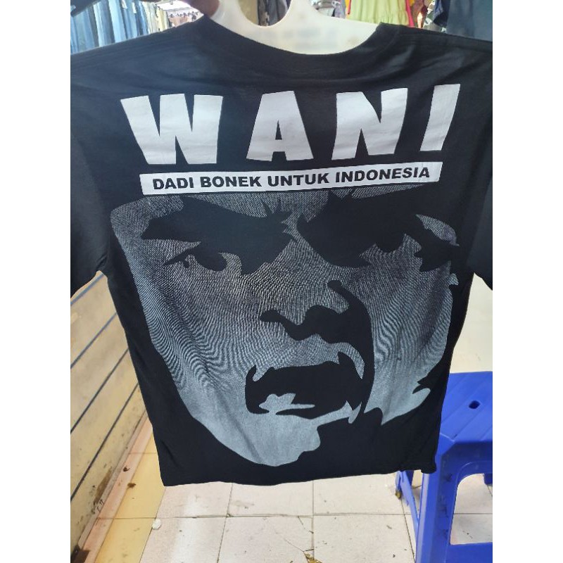 KAOS TSHIRT BONEK WANI PERSEBAYA SALAM SATU NYALI