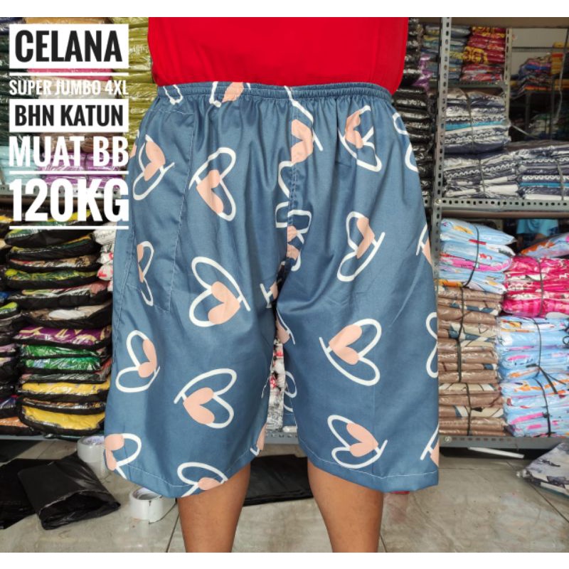 (paket 5pcs) celana super jumbo celana big size celana xtra jumbo