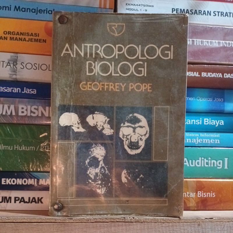 Jual Antropologi Biologi Geoffrey Pope Original Bekas Shopee Indonesia