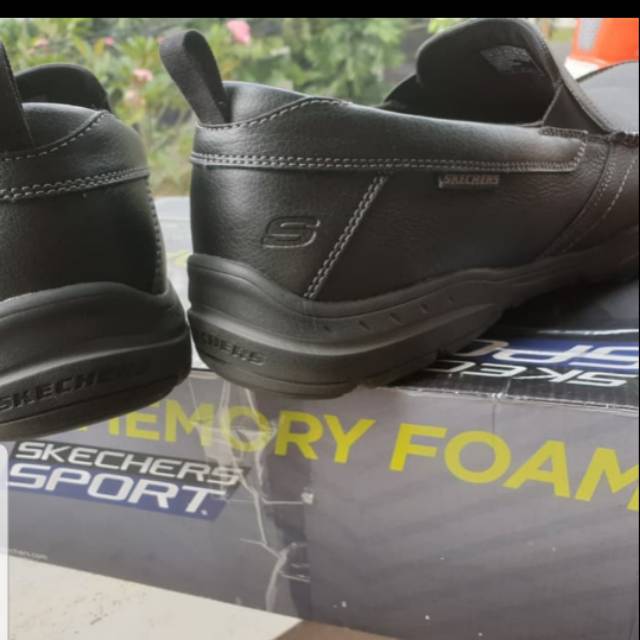 Skechers Pria ukuran 48.5 /UK13 Original pantofel black