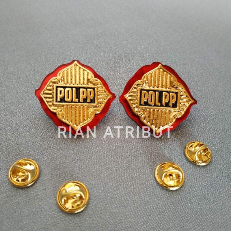 MONOGRAM POL PP , PIN SATPOL PP , WING SATPOL PP