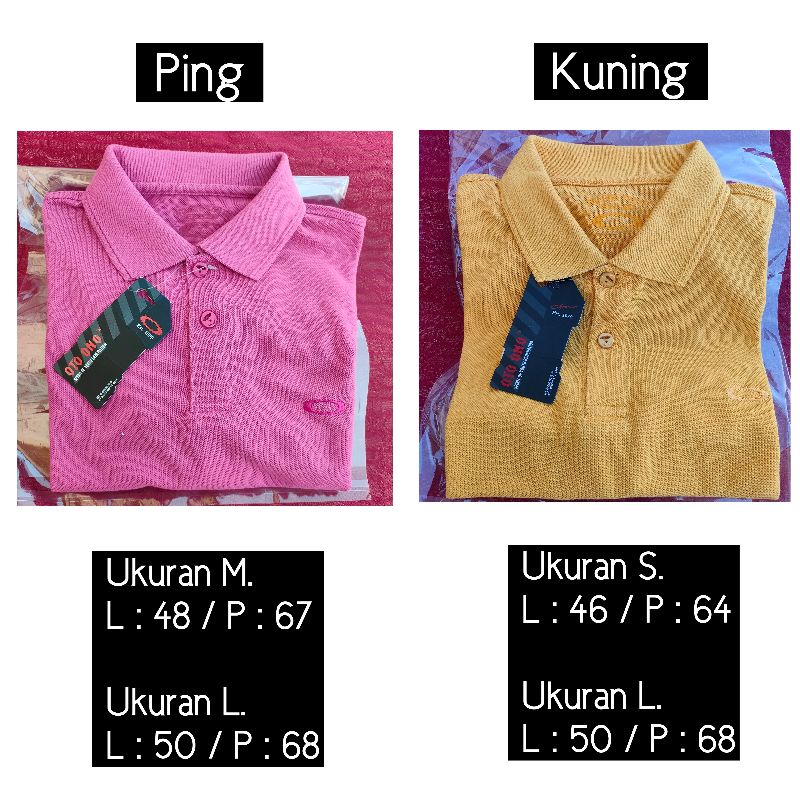 OTO ONO KAOS POLO OTO ONO ORIGINAL KAOS KERAH