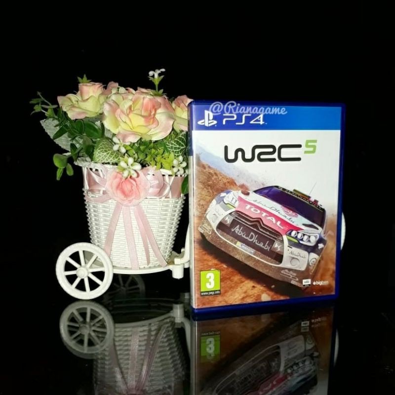 BD Kaset PS4 WRC 5 Rally Game CD PS 4 Bekas Second Mulus