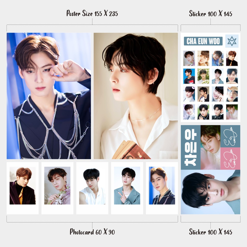 Paket Murah Fankit Kpop Astro Cha Eunwoo